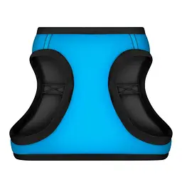 Шлея для собак м'яка Waudog Clothes з QR паспортом, Colors of freedom, S2, В 46-50 см, С 43-45 см - мініатюра 3