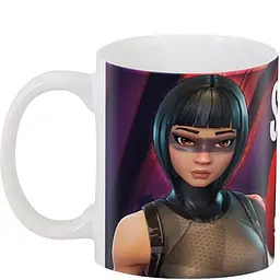 Кухоль GeekLand Fortnite Фортнайт FT.02.16 Злодійка енергії 330 мл білий - мініатюра 3