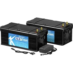 Акумулятор Kepworth LiFePO4 12V 12.8V/200Ah/2560Wh [KW-12-200] [110735] - мініатюра 3