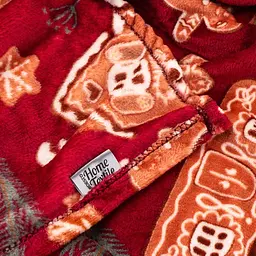 Плед Ardesto Christmas Flannel Імбирні будиночки ART0121PB 160х200 см - мініатюра 3