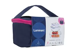 Набір контейнерів із сумкою Luminary Pure box active, 3 шт. (6427936) - мініатюра 5