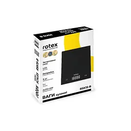 Ваги кухонні Rotex RSK15-B - мініатюра 5
