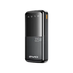 Зовнішній акумулятор Power bank AWEI P13K 20000 mAh PD22,5W + швидке заряджання батарея заряджання Чорний