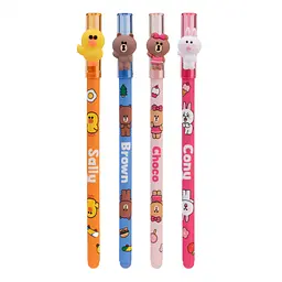 Ручка гелева Yes 420377 Line Friends пиши-стирай 0,5мм синя(36)