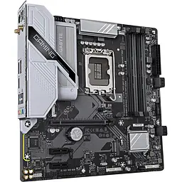 Материнська плата GIGABYTE B760M GAMING PLUS WIFI DDR4 (B760M GAMING PLUS WIFI DDR4) (Socket 1700, Intel B760, Micro-ATX) - мініатюра 2