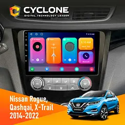 Штатна магнітола Nissan Qashqai, X-Trail 2014+ Cyclone C10-001 2x32 CPL Cyclone (НФ-00004411)