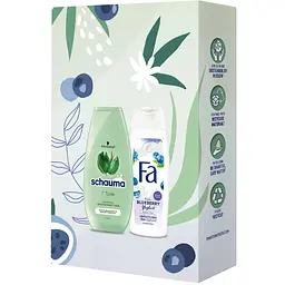 Набір Herbal & Blueberry: Шампунь Schauma 7 Трав 250 мл + Крем-гель для душу Fa Yoghurt Blueberry 250 мл - мініатюра 4
