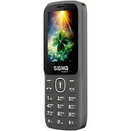 Мобільний телефон Sigma mobile X-style 242 LUCKY Grey (4827798792926) UA-UCRF [154213] - мініатюра 3