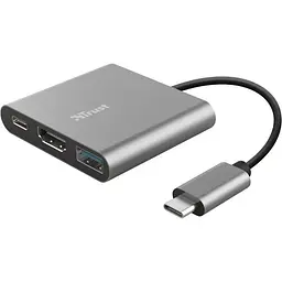 Адаптер Trust Dalyx Usb-C 3-в-1 - Type-C HDMI Usb (TR-23772)