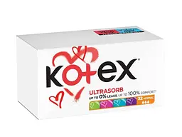 Тампони KOTEX Нормал 3 краплі 32шт