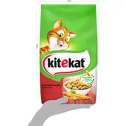 Сухий корм для котів Kitekat, яловичина з овочами, 1,8 кг - мініатюра 7