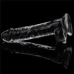 Фалоімітатор Flawless Clear Dildo 7.5' 19 см прозорий - мініатюра 2