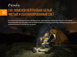 Налобний ліхтар Fenix HM23 240лм 1хАА (3 режими) Чорний - мініатюра 10