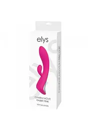 Вібратор-кролик Elys Charm Move Rabbit 22 см (рожевий) - мініатюра 9
