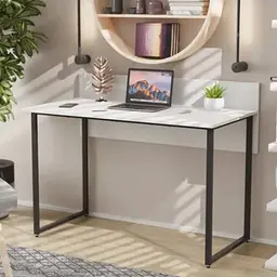 Комп'ютерний стіл Ferrum-decor Скай 75x140x60 чорний ДСП Білий 16мм (FRD-103631)