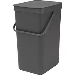 Відро для сміття Brabantia Sort&Go, 16 л, темно-сірий (109966)