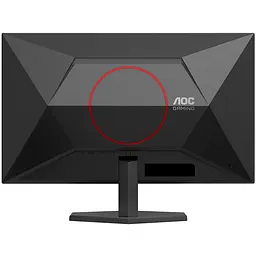Монітор TFT 27 AOC Q27G42XNE, QHD, Fast VA, 180Гц, HDMI, DP, колонки, чорно-червоний - мініатюра 6