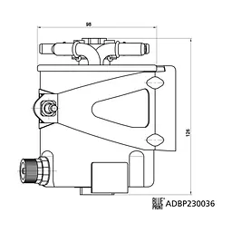Фільтр паливний Blue Print ADBP230036 - мініатюра 3