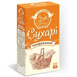 Сухарі панірувальні СТО ПУДІВ 200г