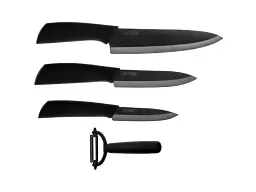 Набір ножів з 4 предметів Xiaomi Nano Ceramic Knifes Set 4 pcs (HU0010)