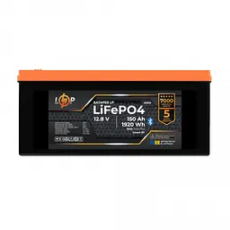 Акумулятор LogicPower LiFePO4 12,8V - 150 Ah (1920Wh) (BMS 100A/75А) пластик Smart BT