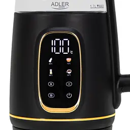 Електрочайник Adler AD 1305 black gold - мініатюра 5