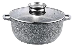 Каструля GT-2604-24 покриття CERAMIC SNOW (24x11,5cм) 4.5л Gusto