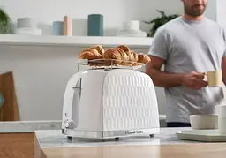 Тостер Russell Hobbs 26060-56 Honeycomb White - мініатюра 6