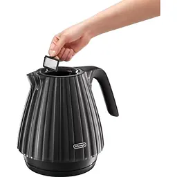 Електрочайник DeLonghi Ballerina KBD 2001 BK [120074] - мініатюра 5