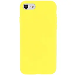 Чохол Silk Full Protective (AA) NO LOGO для Apple iPhone SE (2020) / 7 / 8 (4.7") Жовтий / Yellow