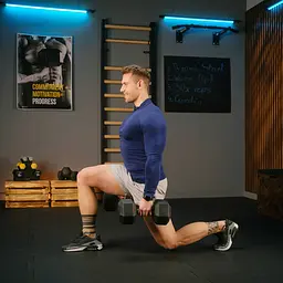 Гантелі для фітнесу композитні TREX Sport TX-008CD 2x10кг - мініатюра 12