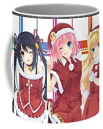 Кружка GeekLand Аніме Anime новорічна girl anime А.02.01 - мініатюра 2