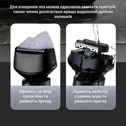 Електробритва ShowSee F601-BK Black - мініатюра 6