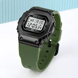 Наручний годинник чоловічий 1796 Military-Black Skmei acs0030594 - мініатюра 3