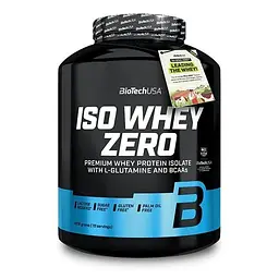 Сироватковий ізолят BioTech Iso Whey Zero, 1.8 кг - Білий шоколад