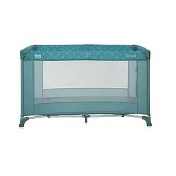 Ігровий дитячий манеж від народження до 3-х років Torino 1 Layer Arctic Floral Lorelli Блакитний - мініатюра 2