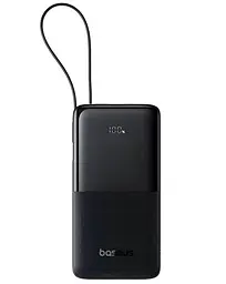 Зовнішній акумулятор із вбудованим кабелем Baseus Bipow 2 Digital Display Built-in USB-C Cable 10000mah