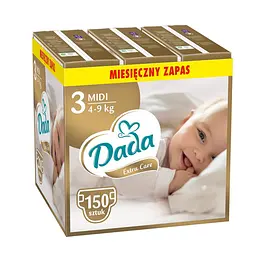 Підгузки Dada Extra Care 3 MIDI 4–9 кг 150 шт (3 ExtraCare3New)