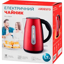 Електрочайник Ardesto EKL-F300R [120028] - мініатюра 7