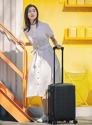 Валіза Ninetygo Polka dots Luggage 24 Black - мініатюра 7