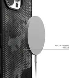 Оригінальний протиударний чохол UAG Metropolis LT MagSafe для iPhone 16 Pro Max (6.9") Camo Graphite 114453113234 - мініатюра 6