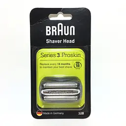 Сітка та ріжучий блок Braun Series 3 32B для бритви Type 5411, 5412, 5413, 5415, 5416, 5772, 5773, 5774, аналог - мініатюра 3