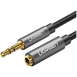 Кабель мультимедійний 3.5mm M to 3.5mm F 2.0m AV118 gray Ugreen (10594)