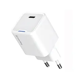 Мережевий зарядний пристрій ColorWay GaN Mini 35W PD Port PPS USB-C Білий (CW-CHS056PD-WT) - мініатюра 2