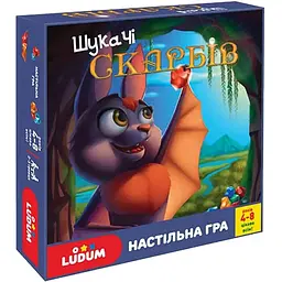 Дитяча настільна гра Шукачі скарбів Ludum LD1049-55 українська мова