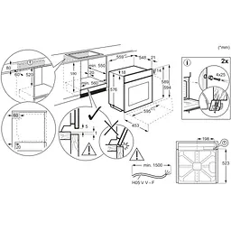 Духовой шкаф Electrolux LOF6P16Z - миниатюра 2