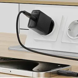 МЗП Acefast A104 GaN PD25W (1USB-C) Black - мініатюра 3
