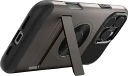 Оригінальний протиударний чохол для iPhone 16 Pro Max Spigen Slim Armor MagSafe Gunmetal ACS08033 з підставкою (MagFit) - мініатюра 8