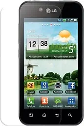 Захисна плівка Mobiking LG P970 Optimus Black clear (глянсова) - мініатюра 1