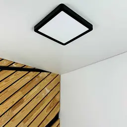 Світильник LED MILLENNIUM 20W 5000K квадрат чорний Violux ( 352220 ) - мініатюра 3